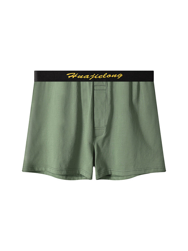 3 Pack Men's Ultra-Soft Breathable Cotton Quick-Dry Boxer Briefs