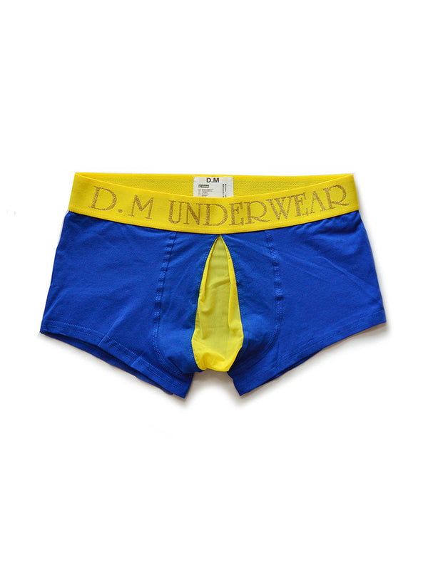 Pack de 2 bragas de malla de algodón transparente y abierta para hombres