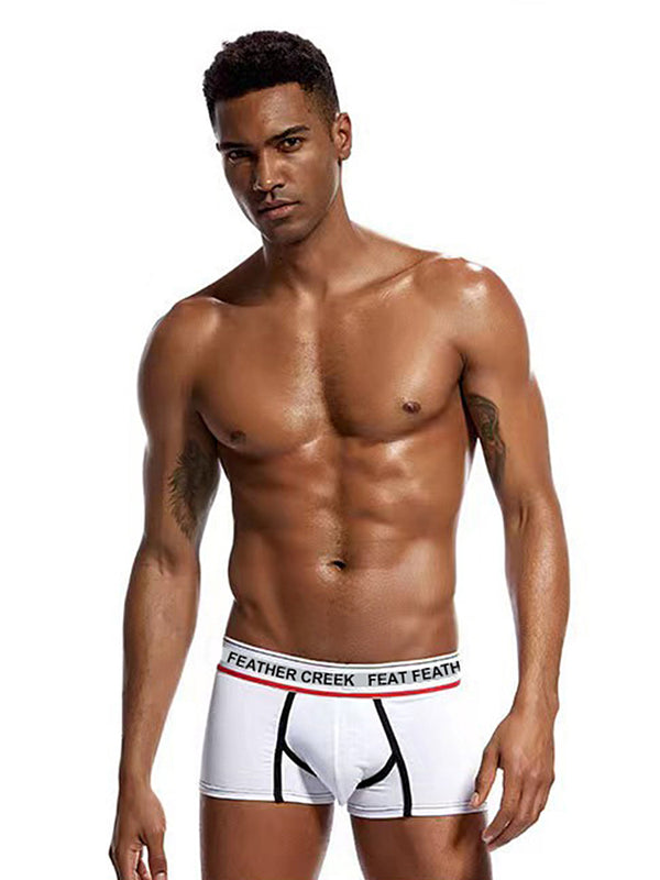 3팩 남성 서포티브 U-포우치 스테이-풋 핏 안티-체이핑 소프트 트렁크