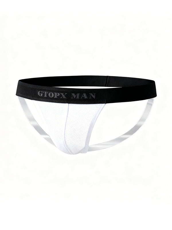 2 Confezioni Sospensorio Uomo Vestibilità Sicura Tocco Seta Pelle Amica Design Anti-Sfregamento