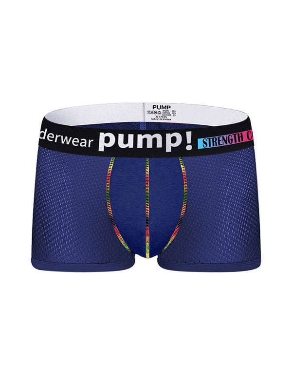 2 Pack Calzoncillos tipo trunk de algodón suave y cómodo transpirable de tiro bajo para hombre