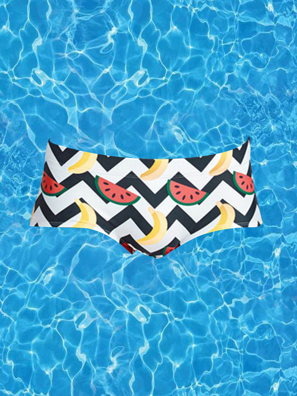 Men's Trendy Lightweight Seamless Comfort Odor-Control Swim Trunks