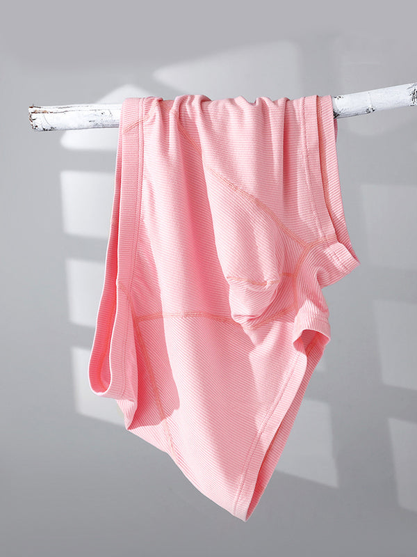 3 szt. Męskie oddychające wygodne U-kształtne kieszenie żebrowane Slipy