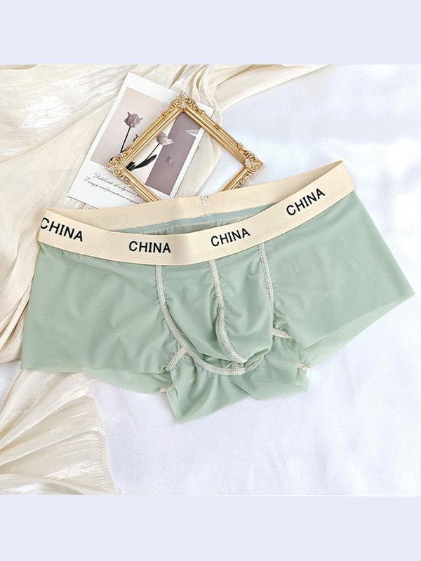 3 szt. Męskie Antybakteryjne Oddychające i Ultra Miękkie Bokserki