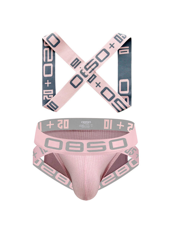 Sous-vêtements pour hommes en coton ultra-doux avec maintien et bretelles pour une tenue active