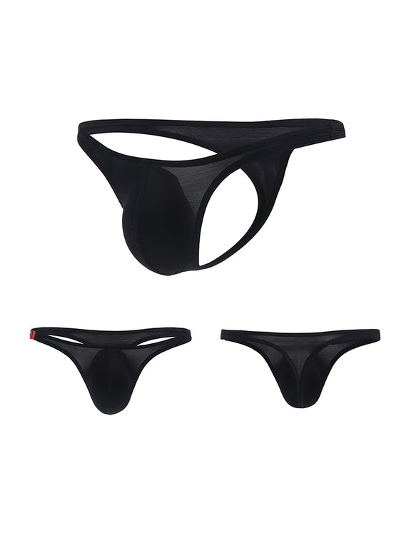 Men's U-Pouch Low-Rise Trendy Sexy Thongs | Mr Saker