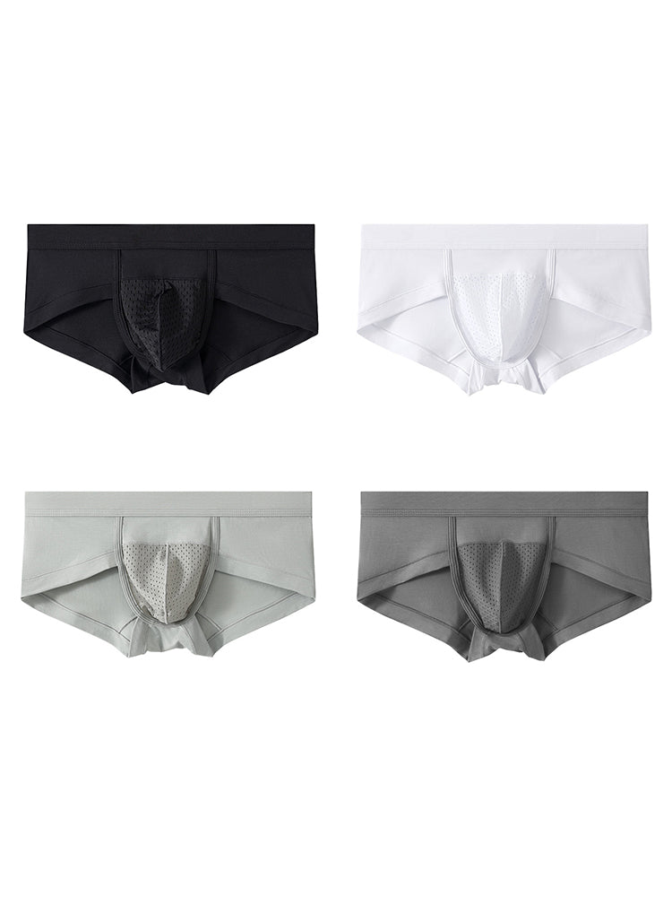 Slip Homme En Modal Léger - Tissu Respirant 90% Viscose/10% élasthanne, Coupe Taille Basse, Idéal Sport