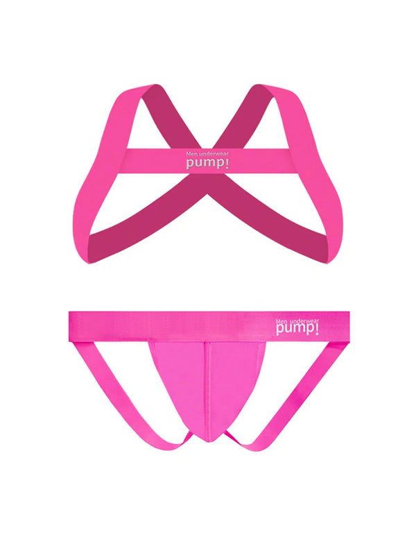 Sous-vêtements Homme Coupe Sportif Anti-Frottement Élastique avec Bretelles