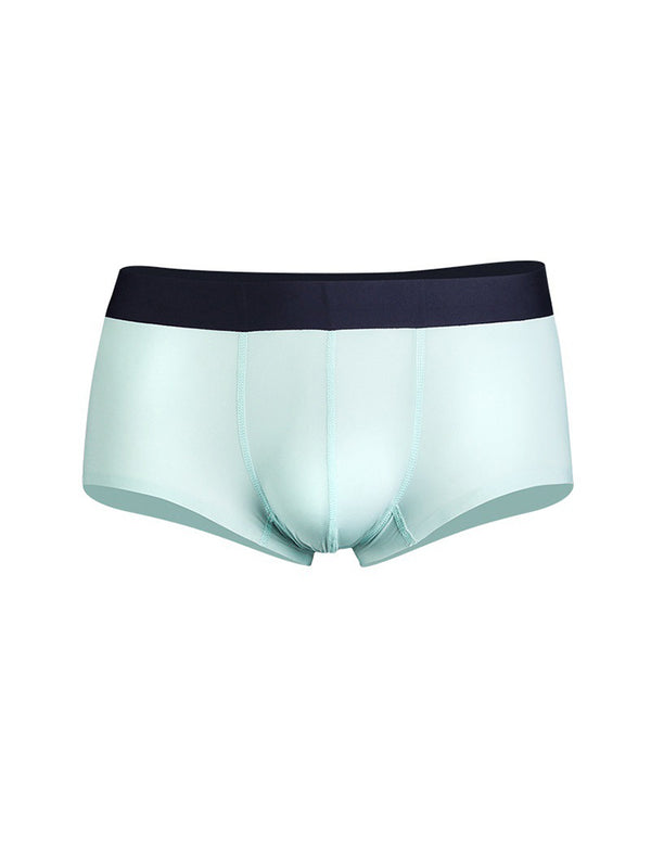 4 Sztuk Męskie Oddychające Chłonące Wilgoć Jedwab Lodowy Rozciągliwe Bokserki