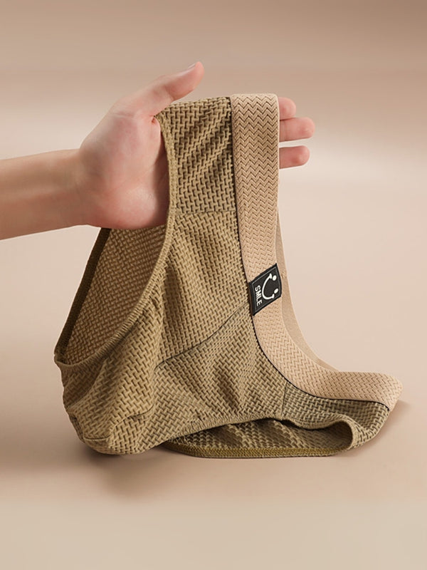 4-pack Męskie Slipy Przeciw Ocieraniu z Kontrolą Zapachu i Wygodnym Paskiem