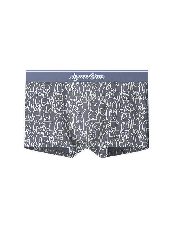 3 Pack Men's Cotton Seamless Comfort Supportive Fit Anti-Chafing Trunks