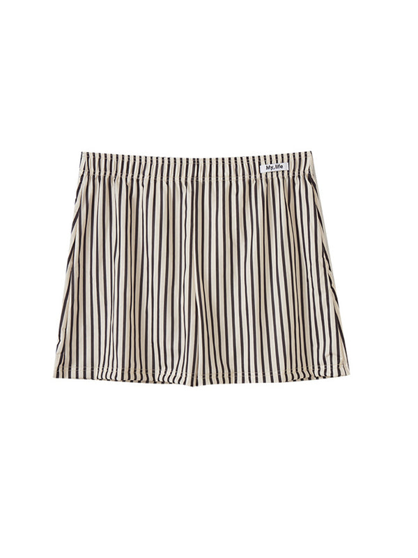 3 Confezione Slip Uomo A Righe Loose-Fit Controllo Odori Senza Cuciture Confortevole Boxer