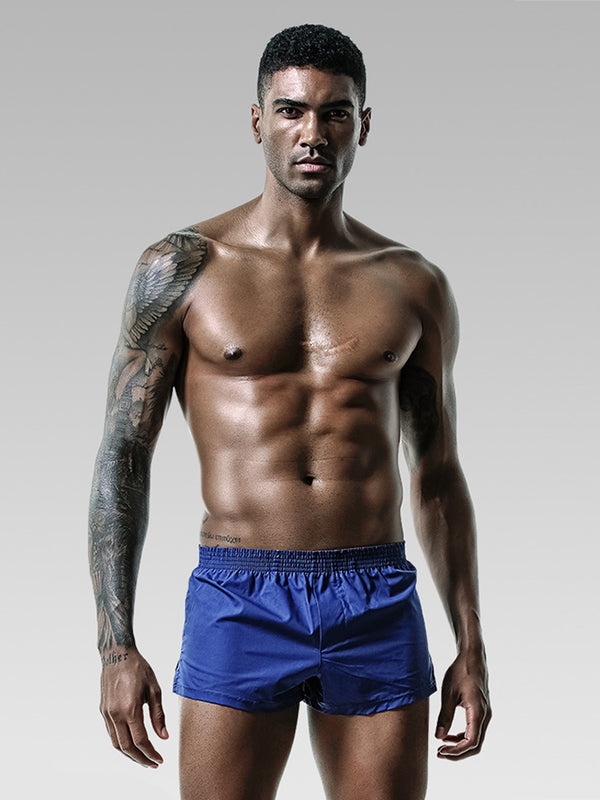 Men's Breathable Cotton Built-in Pouch Boxers