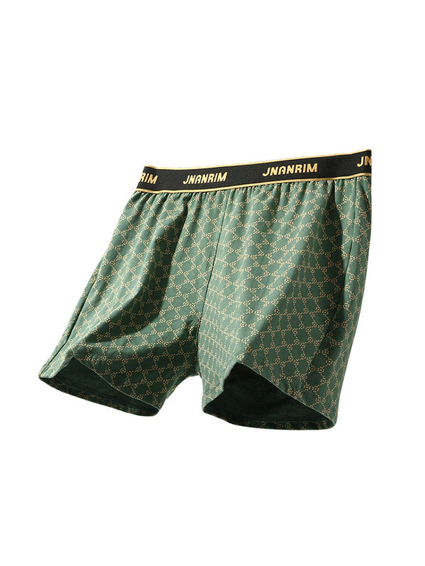 4 Pack Men's Premium Cotton Comfy Waistband Everyday Essential Boxer Briefs