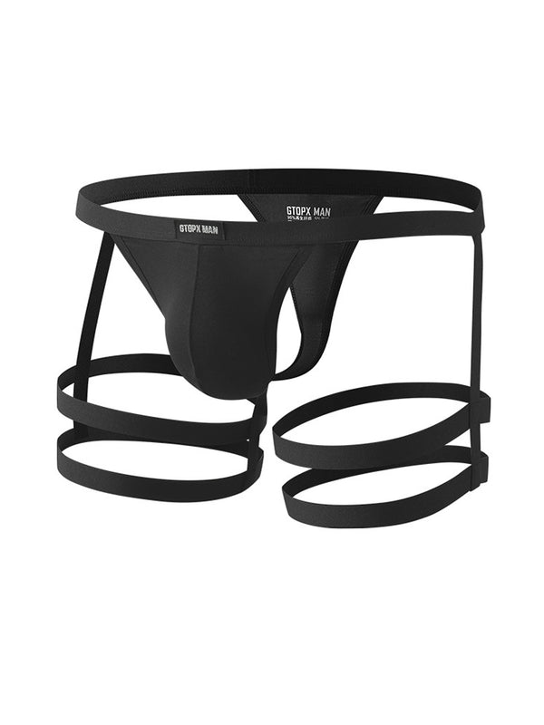 2 Confezioni Perizoma & String Uomo Leggeri e Aerei Pronti per l'Allenamento con Supporto Fermo e Vestibilità Aderente