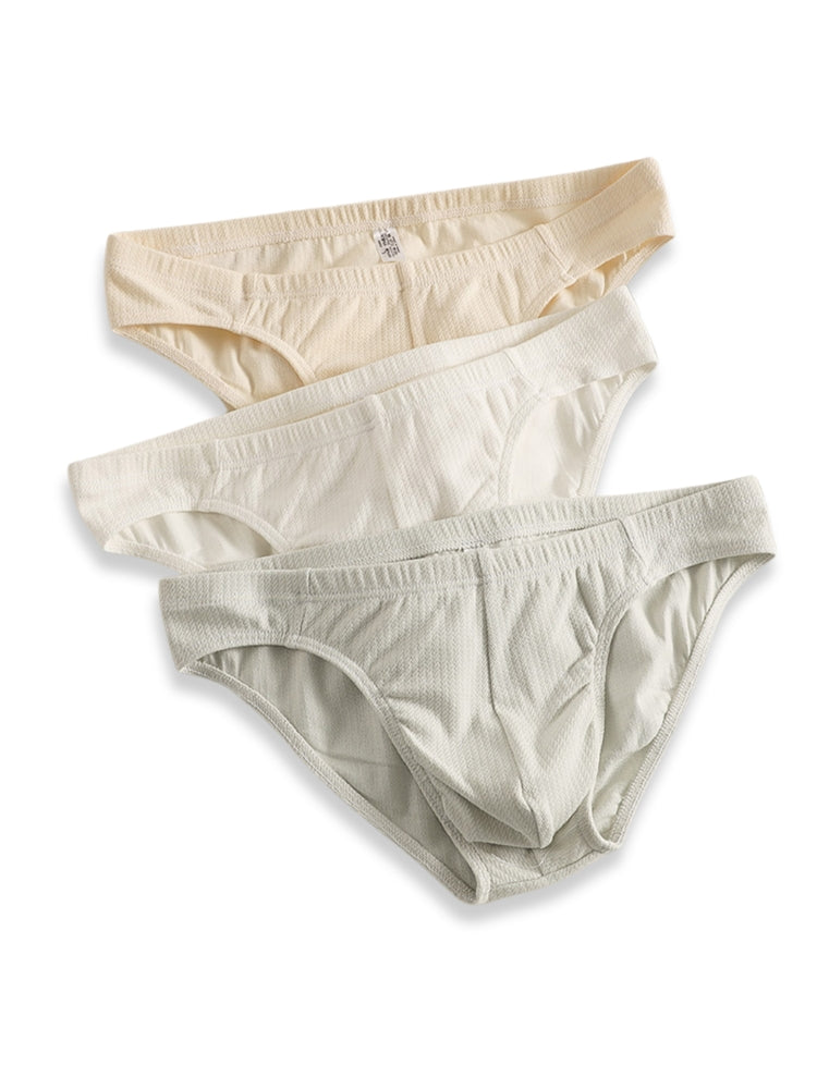 4 Pack Men's Organic Cotton Stretch Fit Workout Ready Briefs | Mr Saker