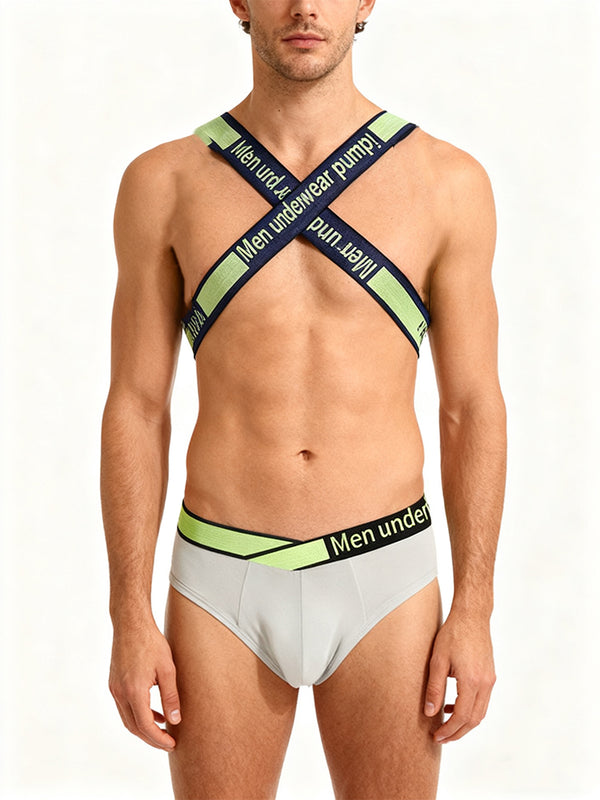 Intimo Uomo Liscio Ultra Morbido Cotino Elasticizzato a 4 Vie Attivo Spallino e Mutande