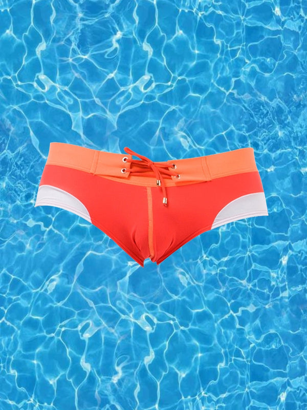 Męskie szybkoschnące slipki kąpielowe gotowe do treningu z kontrolą zapachu