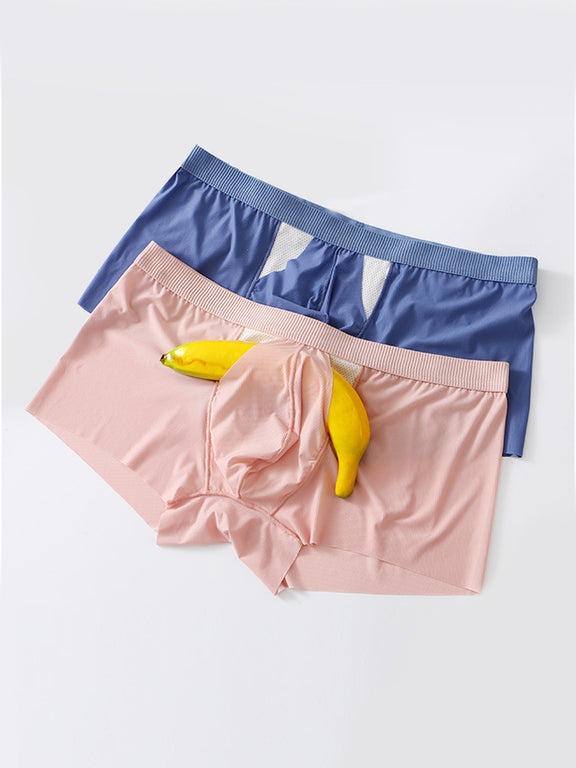 3 Pack Split-Support Men's Trunks- Breathable & Bulge-Enhancing | MR ...