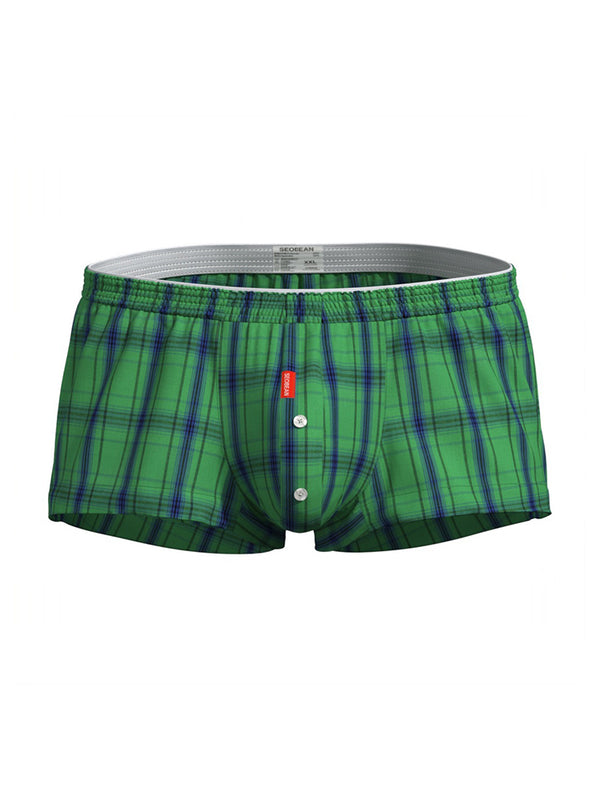 2 قطعة من سراويل الرجال الداخلية الداعمة ذات الجيب الكبير المقاومة للروائح والمضادة للبكتيريا والخالية من اللحامات