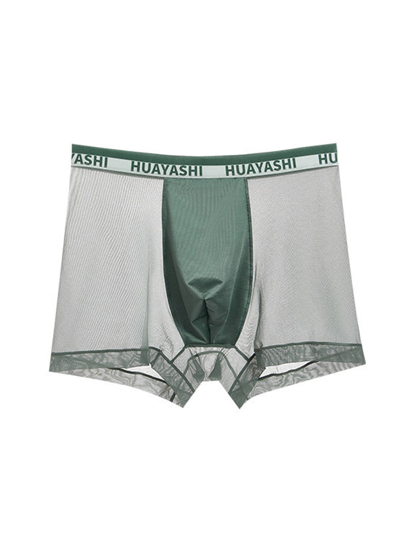 3 Pack Herres Is Silke Sømløse Åndbare Hurtigtørrende Underbukser