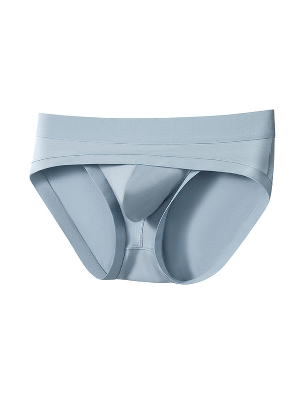 2 Confezioni Slip Uomo Tessuto Ultra Morbido Elasticizzato Adattabile Confortevole Taschina Sostegno Traspirante