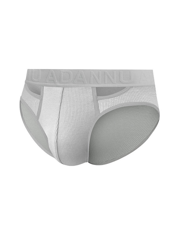 2 Pack Men's Ultra-Soft Cotton Comfort-Fit Expanded Pouch Briefs