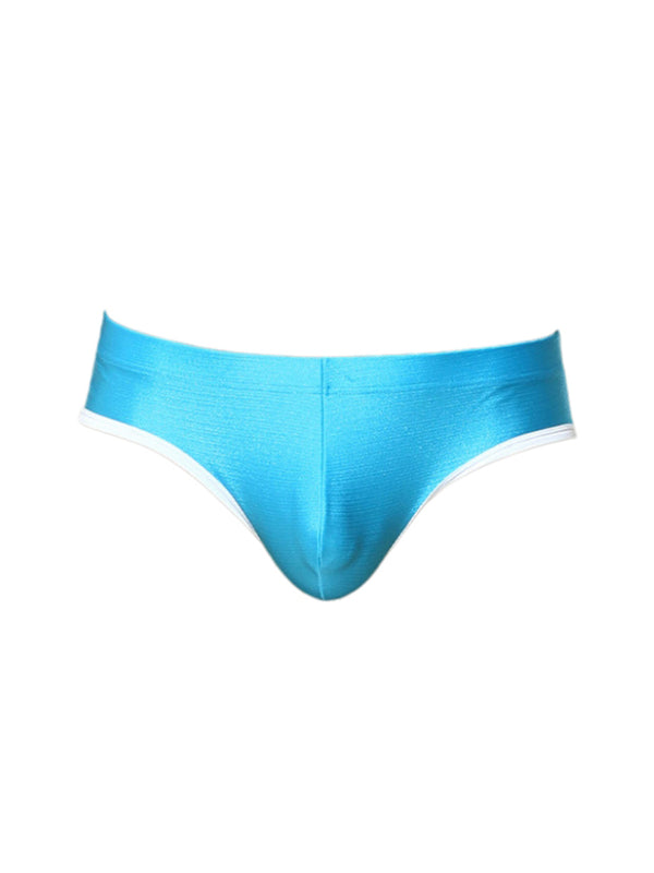 2 Szt. Męskie Jednokolorowe Oddychające U-Kieszeń Niskie Stanowienie Wygodne Slipy