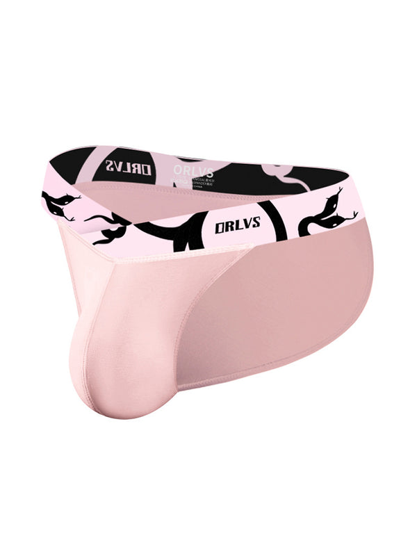 2 Szt. Męskie Oddychające Siatkowe U-Kieszeń Sportowe Wykrojenie Nisko Osadzone Slipy