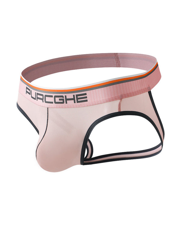 3 Pack Uomo Basso Taglio Sexy Ultra-Flessibile Soft-Touch Supporto Fermo Aderente Sospensorio