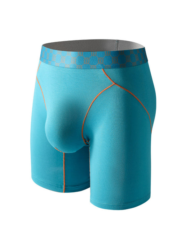 2 Pacchi Boxer a metà coscia Uomo Ultra Morbidi Anti-Sfregamento Vestibilità Fissa Anti-Odore