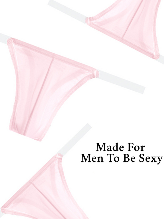 Men's Sexy Seamless Semi-Transparent Thong & Strings | MR SAKER – Mr Saker
