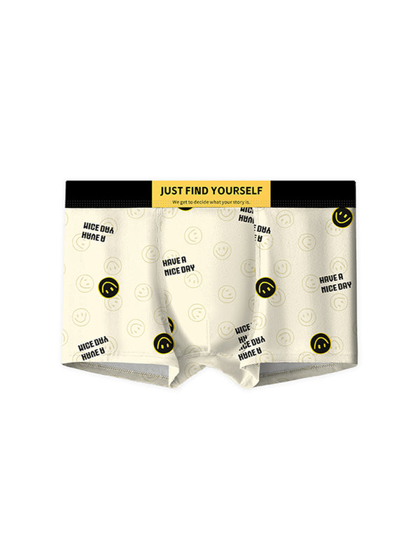 3팩 남성 울트라 소프트 코튼 항균 냄새 제어 트렁크