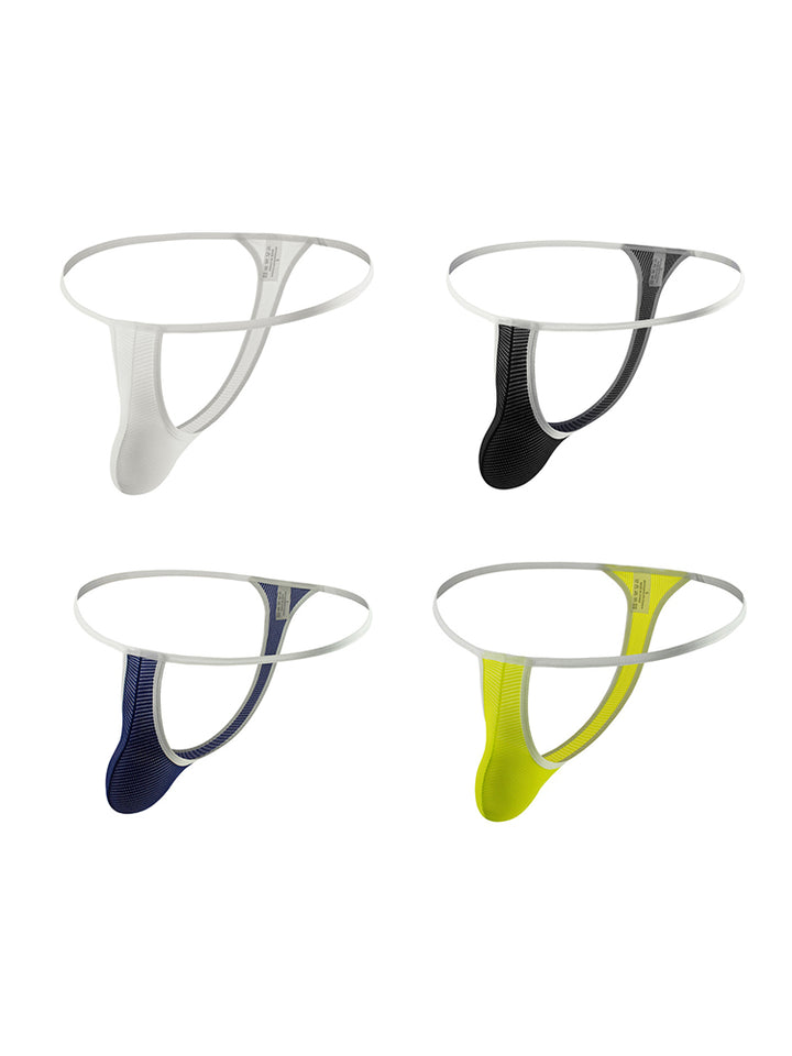 4 Pack Men's Mesh Breathable Movement-Friendly Cooling Strings | Mr Saker