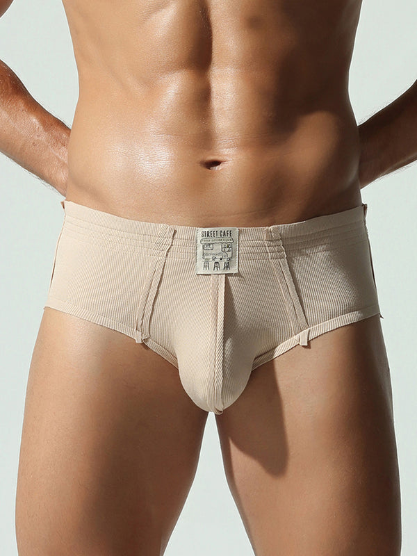 Boxer Uomo in Tessuto Premium Comoda Vita Vestibilità Fissa Taglio Sportivo Colore Unito