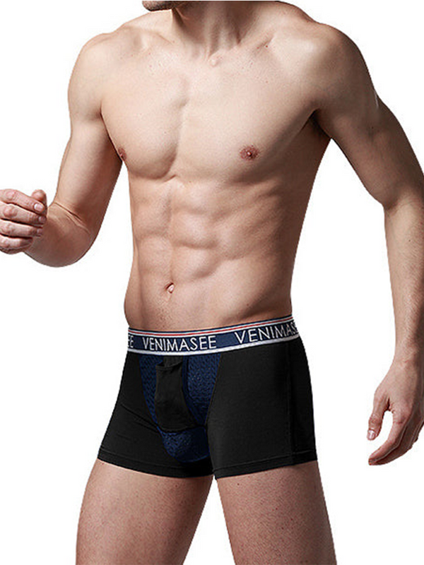 Mænds Modal Ball Pouch Separate Pouches Boxer Briefs