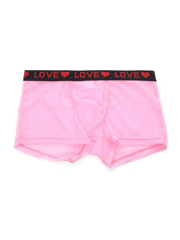 3 Pack Men's Sexy Kant Ademend Comfortabel Duurzaam Rekbaar Zijdezacht Trunks