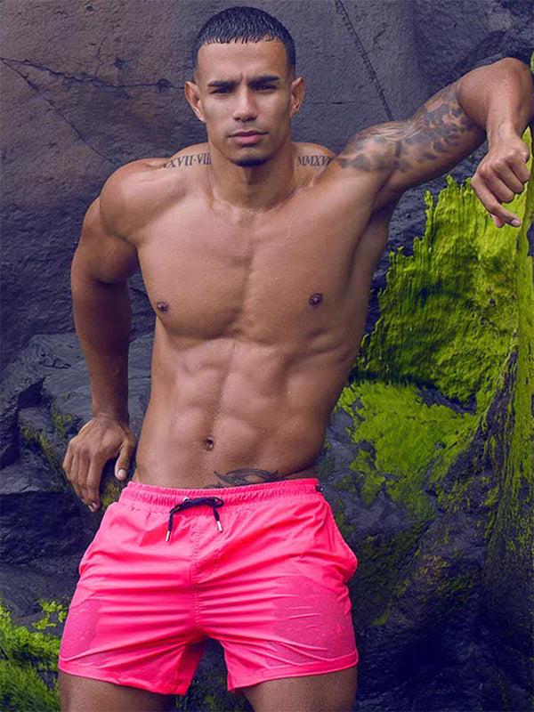 Bañadores de malla para hombre de verano Bañador largo