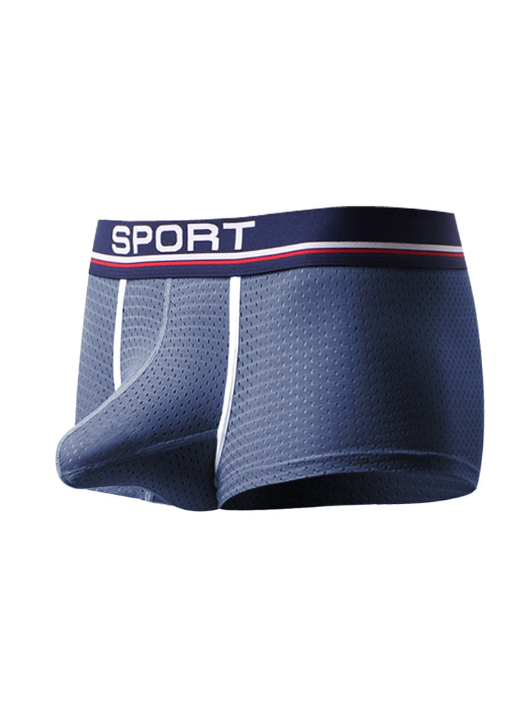 Separation Boxers 2 Pack Breathable Separate Pouch Boxer Briefs | Mr Saker