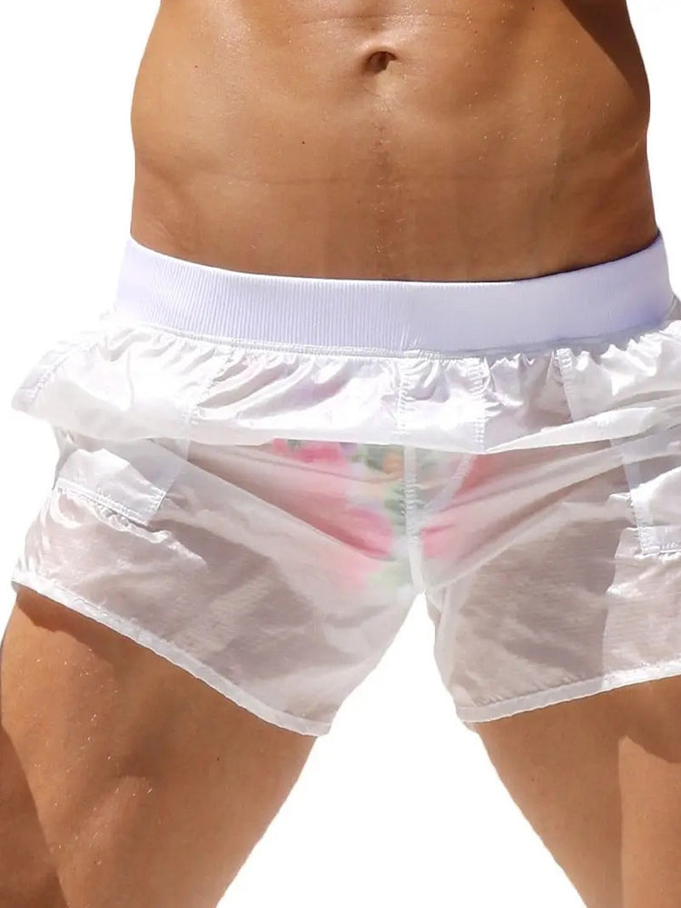 BOXER S M L Xl Moulant Sexy Homme Transparent Thong Man Underwear