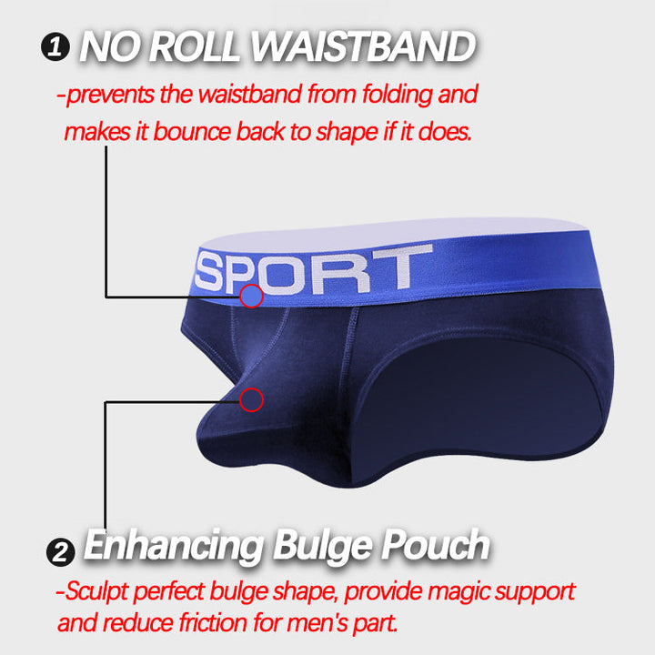 3 Pack Bulge Enhancing Support Men's Underwear | Mr Saker