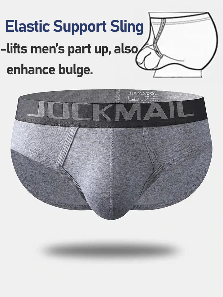 Men's Sexy Cotton Support Contour Pouch Briefs | Mr Saker