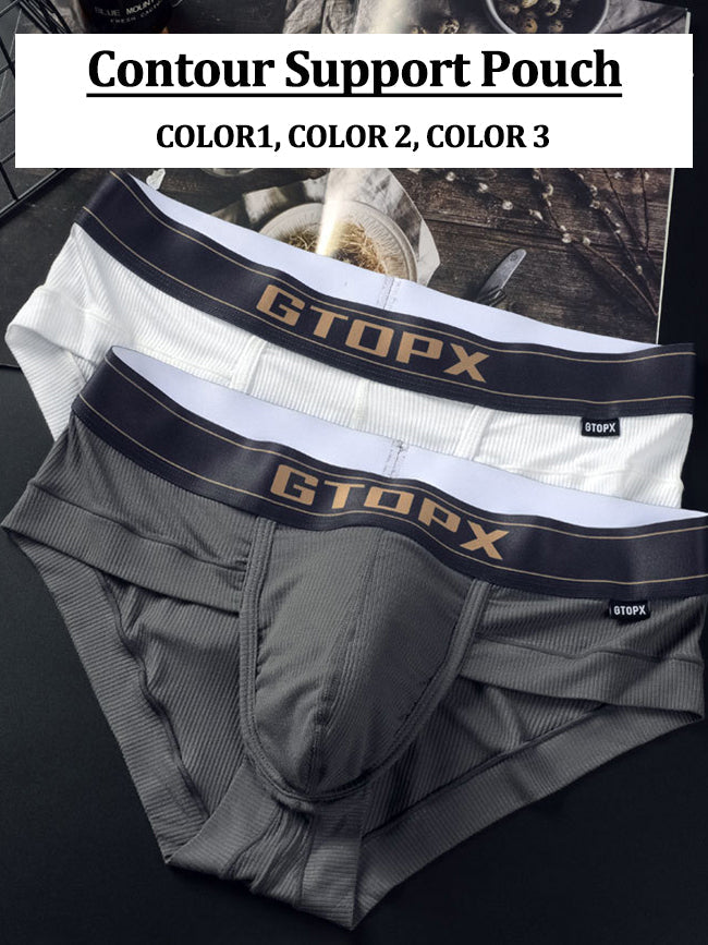 2xist Men's Breathable Boxers Solid Color Simple Pouch Modal