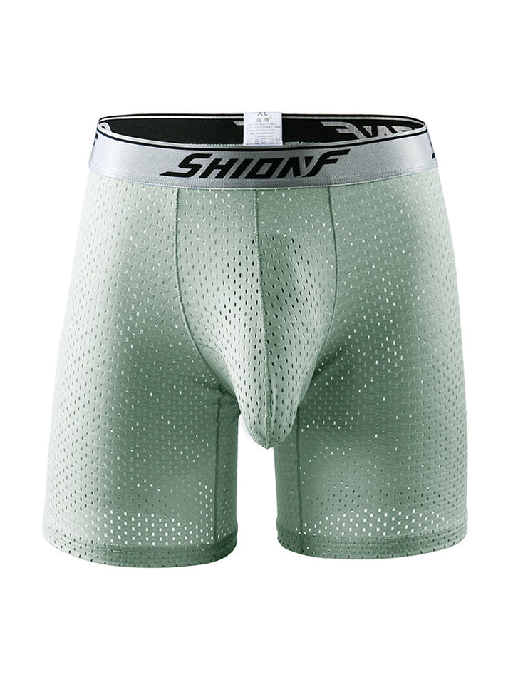 2 Pack Men’s Mesh Separate Pouch Boxers Briefs | Mr Saker